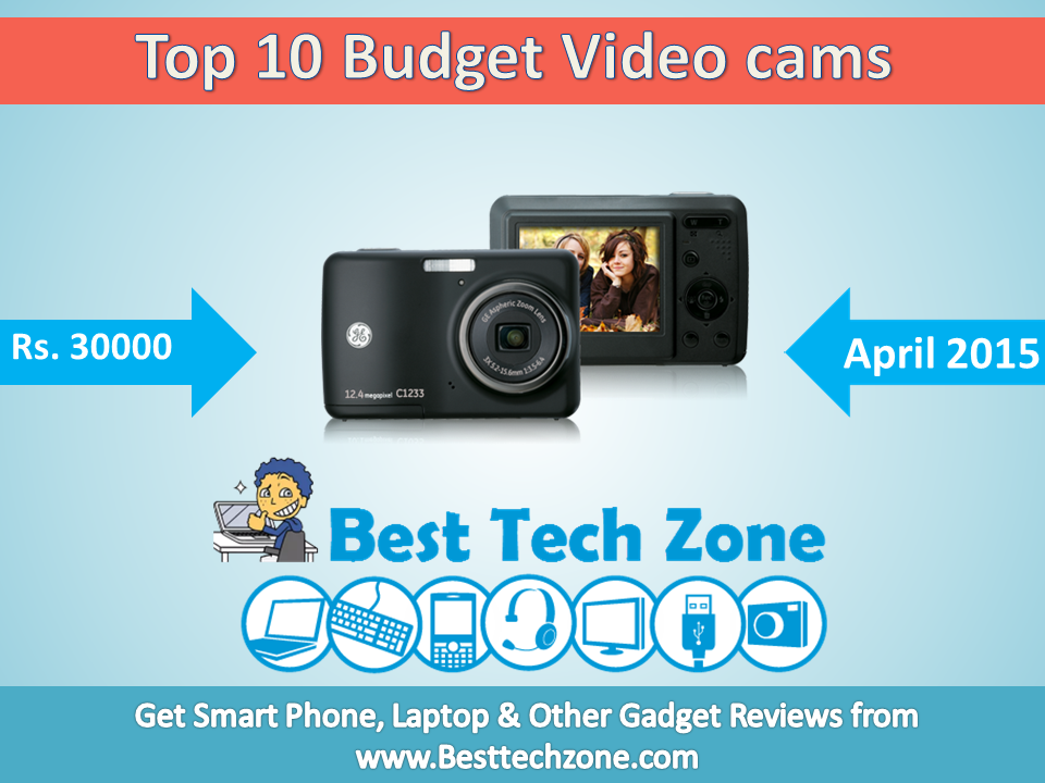 10 Budget Video Cams Under Rs/- 30000 for Shortfilms