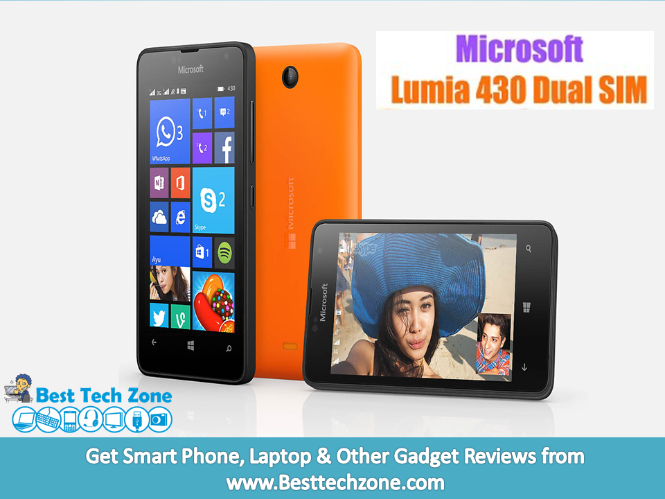 Microsoft Lumia 430 – Dual SIM launched in India 2015