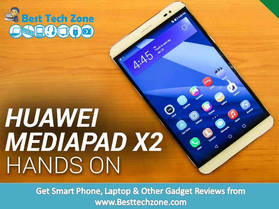 Huawei MediaPad X2 Tablet With 7-Inch Display & Octa-Core Processor