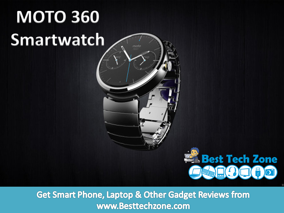 Motorola Launches Moto 360 Smartwatch in India