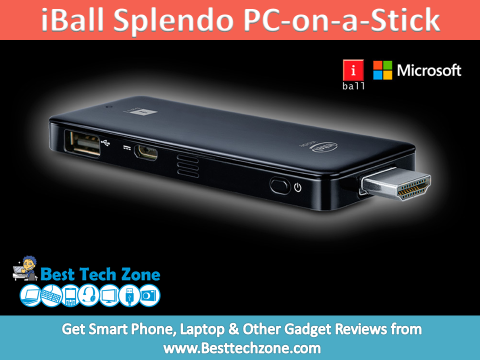 iBall Splendo PC-on-a-Stick Launched at Rs. 8,999