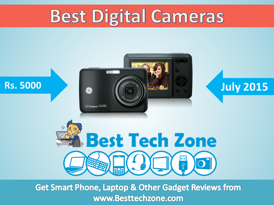 Best Point & Shoot Digital Cameras Under 5000 Rs/-