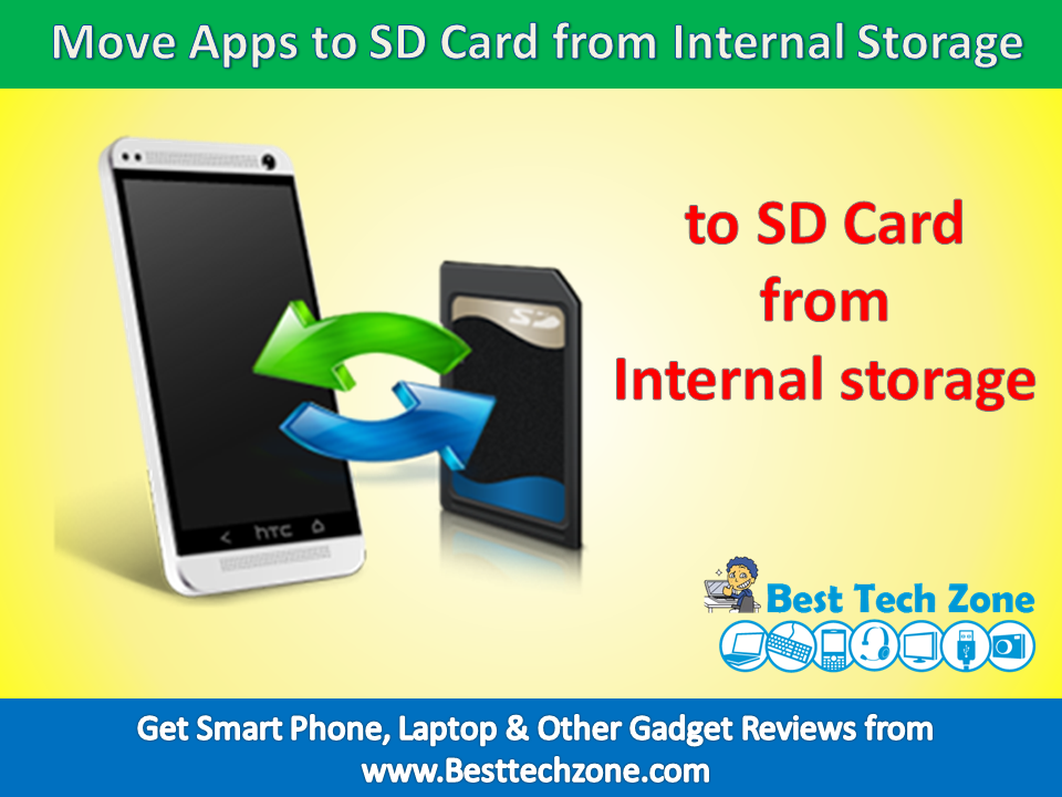 How to Move Apps to SD Card from internal storage