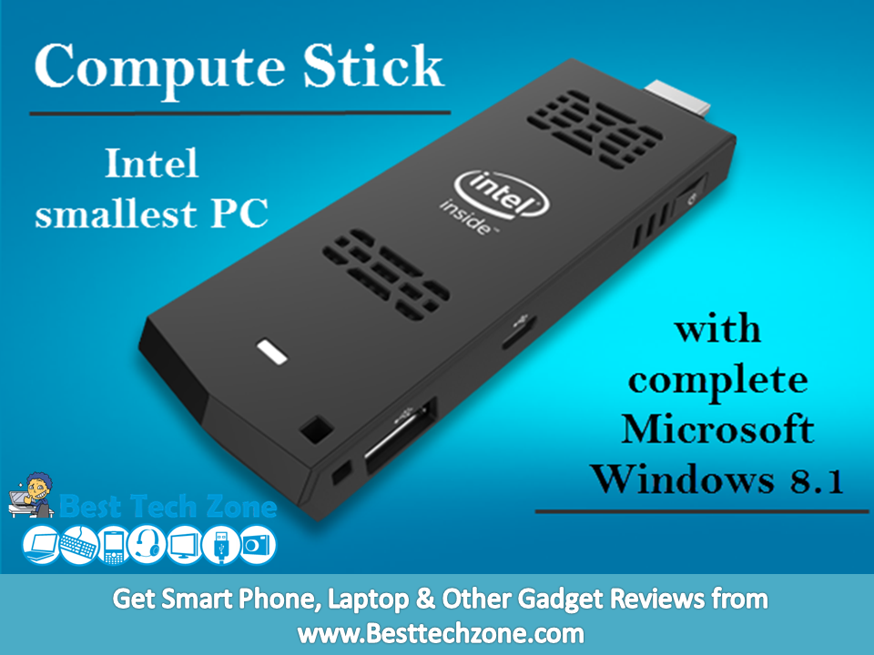Intel Compute Stick With Windows 8.1 at Rs. 9,999 in India