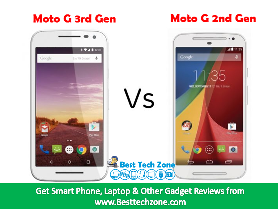 Moto G 3rd gen vs Moto G 2nd gen