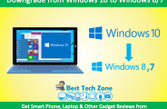 downgrade from Windows 10 to Windows 8