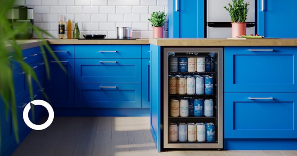 hOmeLabs Beverage Refrigerator