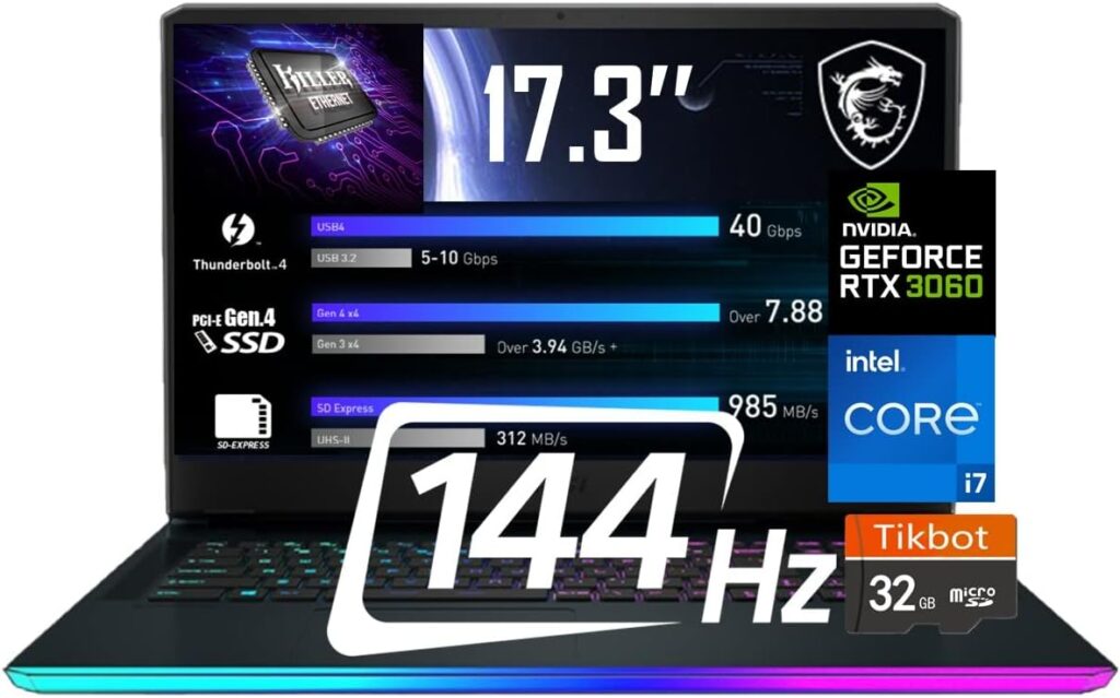 MSI GE76 Raider Gaming Laptop