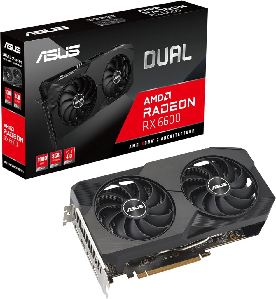 ASUS Dual AMD Radeon™ RX 6600 