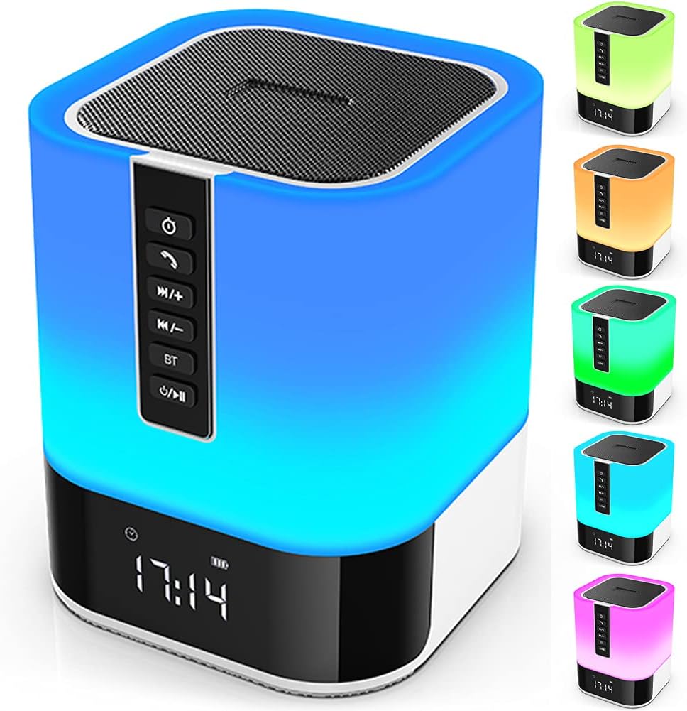 Hetrye Night Light Bluetooth Speaker