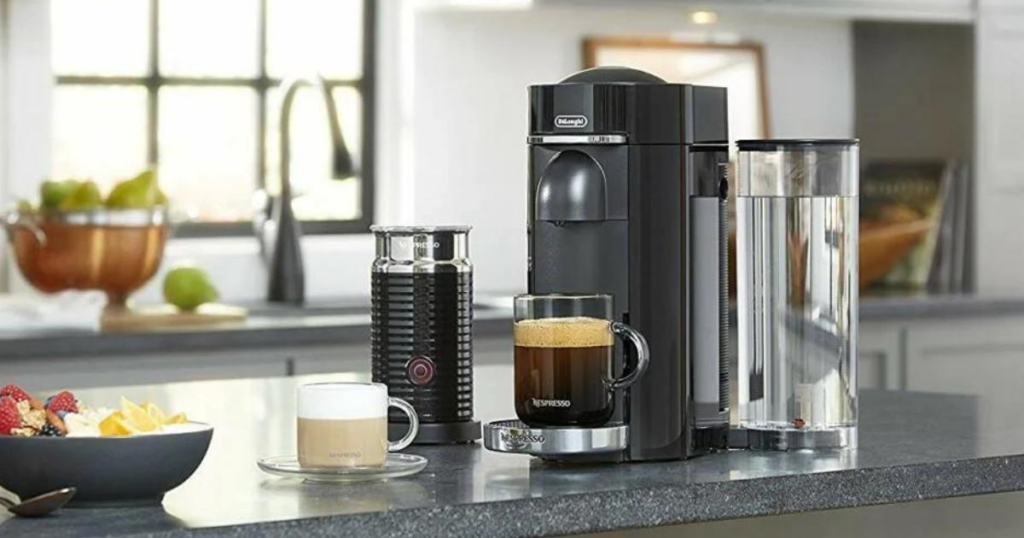 Nespresso VertuoPlus Deluxe Coffee and Espresso Machine