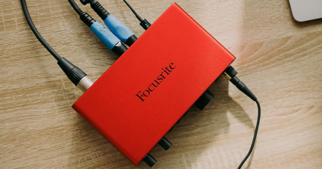 Focusrite Scarlett 2i2 4th Gen USB Audio Interface