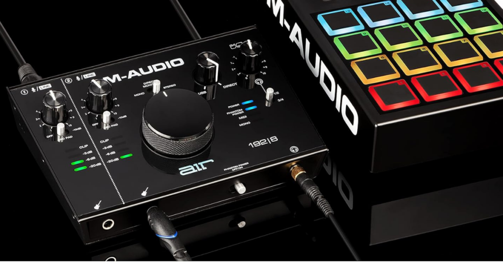 M-Audio AIR 192x8 USB C MIDI Audio Interface